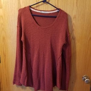 Rustic color sweater Maurice's L